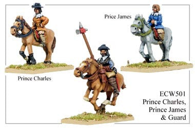 Prince Charles & Prince James & Guard (ECW501)