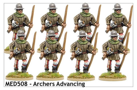 Medieval Archers Advancing (MED508)
