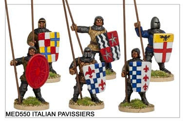 Medieval Italian Pavissiers (MED550)