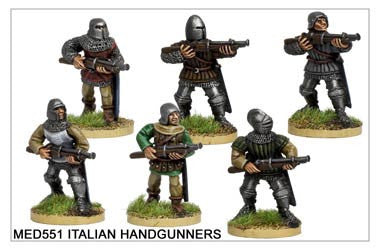 Medieval Italian Handgunners (MED551)