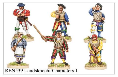 Landsknecht Characters 1 (REN539)