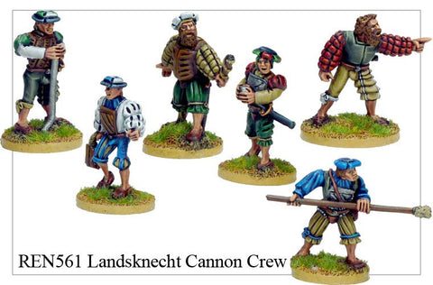 Landsknecht Cannon Crew (REN561)