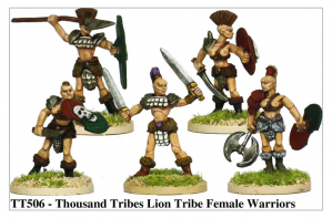 TT506 - Thousand Tribes Lion Tribe Female Warriors