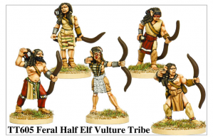 TT605 - Feral Half Elf Vulture Tribe