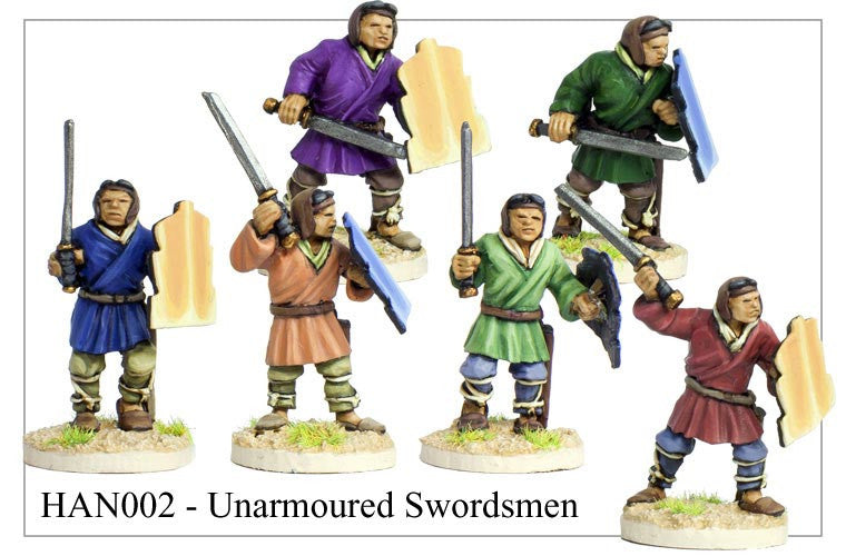 Unarmoured Chinese Swordsmen (HAN002)