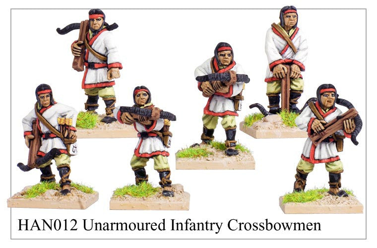 Unarmoured Chinese Crossbowmen (HAN012)