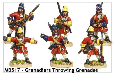 Grenadiers Throwing Grenades (MB517)