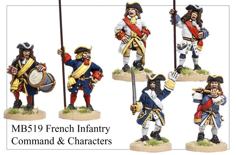 French Infantry Command and Characters (MB519_