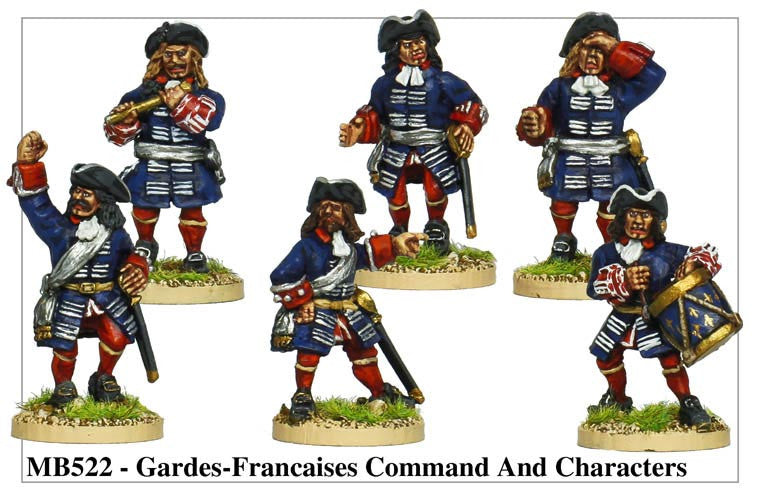 Gardes Francaises Command and Characters (MB522)