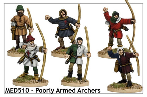 Poorly Armed Medieval Archers (MED510)