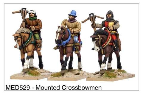 Mounted Medieval Crossbowmen (MED529)