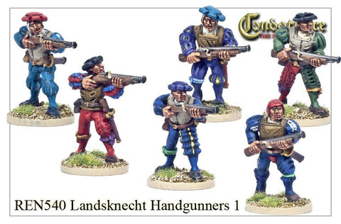 Landsknecht Handgunners 1 (REN540)