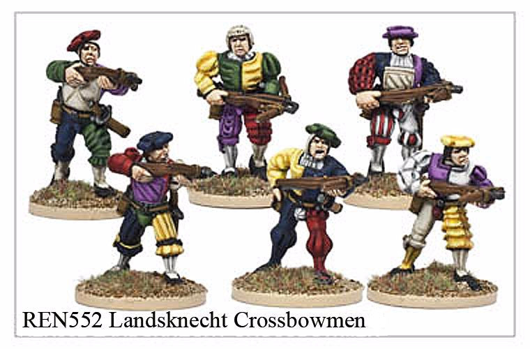 Landsknecht Crossbowmen (REN552)