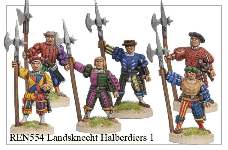 Landsknecht Halberdiers (REN554)
