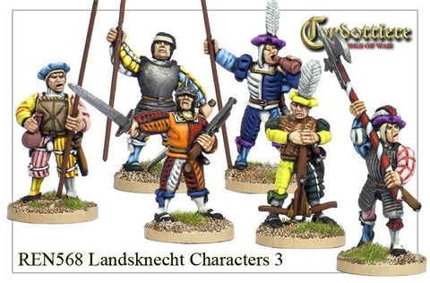 Landsknecht Characters 3 (REN568)