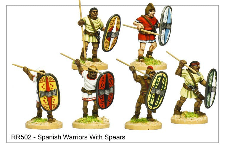 Spanish Warriors with Spears (RR502)