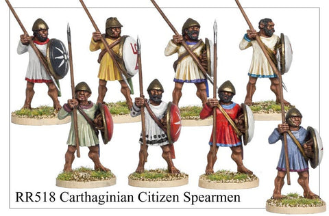 Carthaginian Citizen Spearmen (RR518)