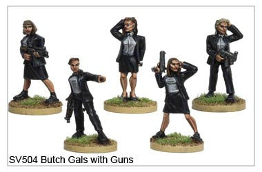 Butch Gals with Guns (SV504)