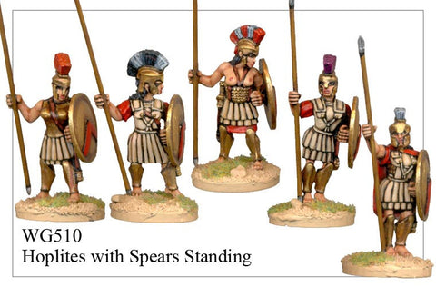 Hoplites with Spears Standing (WG510)