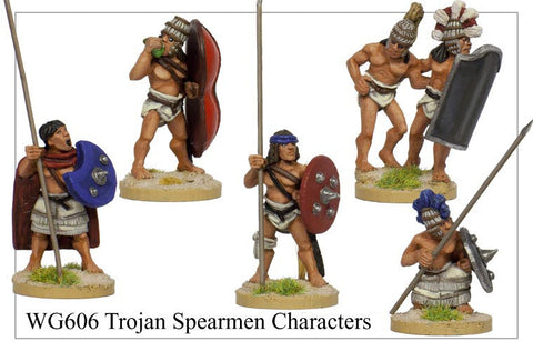 Trojan Spearmen Characters (WG606)